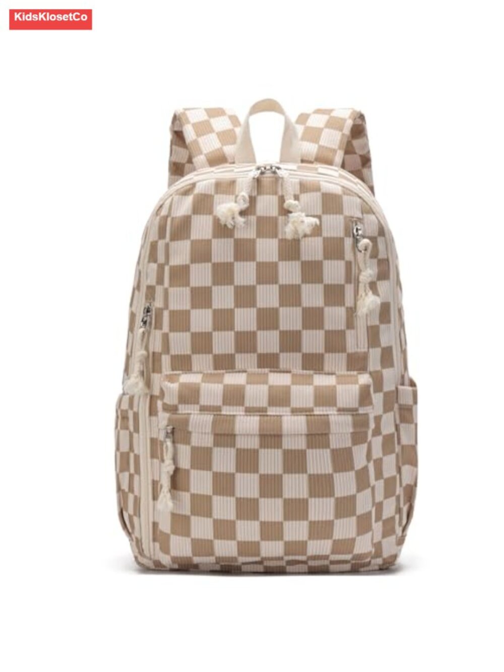 Corduroy Laptop Backpack for Teen Girls Women Travel Daypack